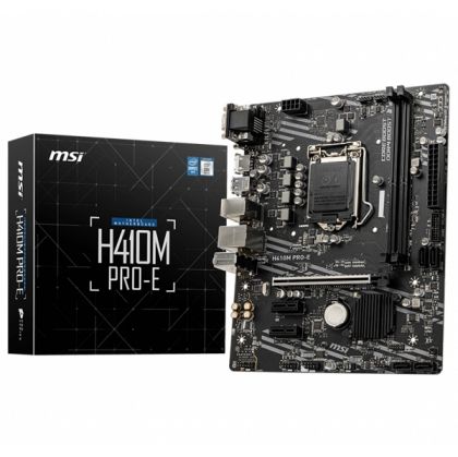 MB MSI H410M PRO-E, HDMI/DVI/VGA, 2xD4
