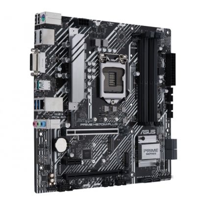 MB ASUS PRIME H570M-PLUS, DP/HDMI/VGA, 4xD4