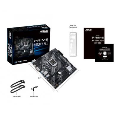 MB ASUS PRIME H410M-K R2.0, HDMI/DVI, 2xD4