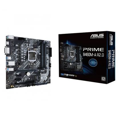 MB ASUS PRIME B460M-A R2.0, HDMI/DVI, 4xD4, M.2