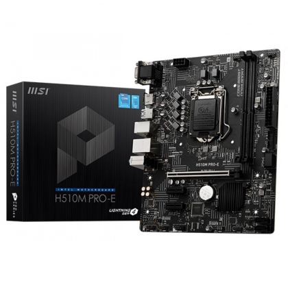 MB MSI H510M PRO-E, HDMI/VGA, 2xD4