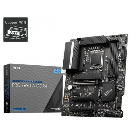 MB MSI PRO Z690-A DDR4, DP/HDMI, 4xD4, 3xM.2