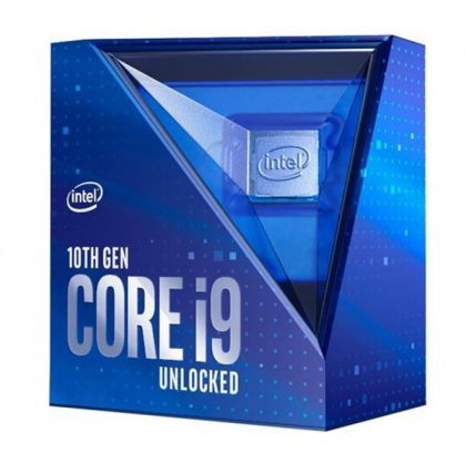 CPU i9-10900KF, 10C/20T, 3.7/20M/s1200,Box w/o fan