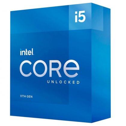 CPU i5-11600KF, 6C/12T, 3.9/12M/s1200, Box w/o fan