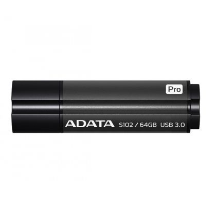 Flash U3.2, 64GB, A-Data Superior S102 Pro, Grey