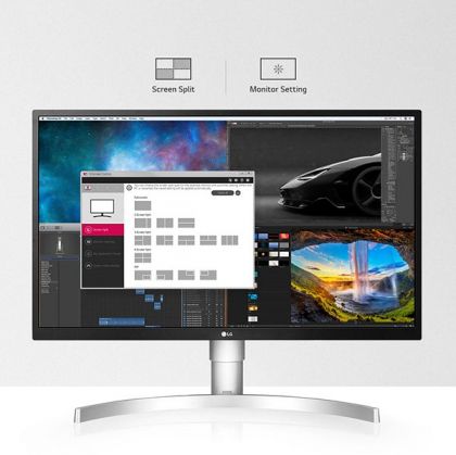 27" LED LG 27UL550-W, 4K IPS 60Hz, DP/2xHDMI