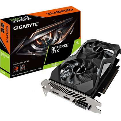 VGA GIGABYTE GTX1650 D6 WINDFORCE OC 4G r2.0