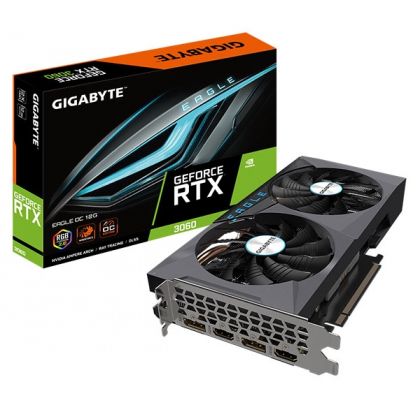 VGA GIGABYTE RTX3060 EAGLE OC-12GD