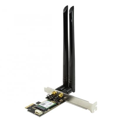 Wi-Fi AX & BT5 PCI-E Card,Logilink WL0245,2400Mbps
