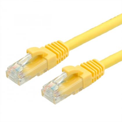 Patch cable UTP Cat. 6 5m, Yellow 21.99.1062