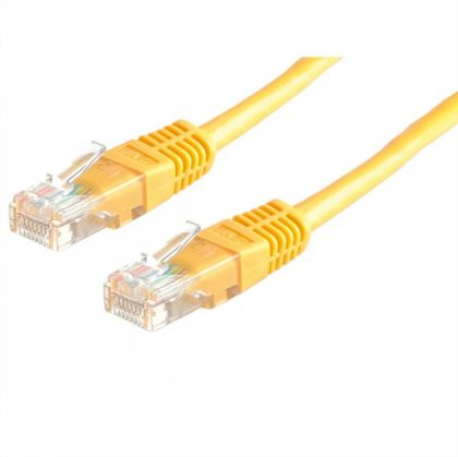 Patch cable UTP Cat. 6 5m, Yellow 21.99.1562