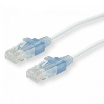 Patch cable UTP Cat. 6 2m, Slim, White 21.15.0962