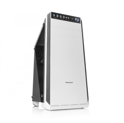 Case Modecom Oberon Pro, Tempered Glass, White