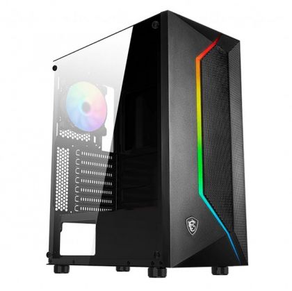 Case MSI MAG VAMPIRIC 100R RGB Temp. Glass, Black
