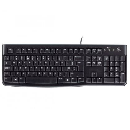 Keyboard Logitech K120, USB, Black, OEM