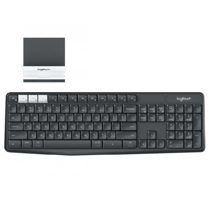 Keyboard Logitech Wireless/Bt Multi-Device K375s