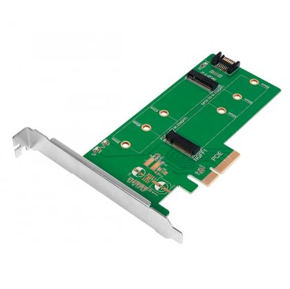 PCI-E Card, M.2 PCIe + M.2 SATA, Logilink PC0083