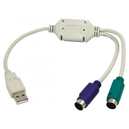 USB to 2xPS2 converter, AU0004A, LogiLink