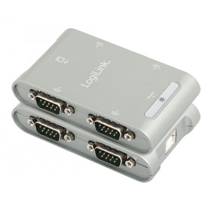 USB to 4xSERIAL DB9M converter, Logilink AU0032