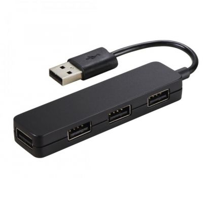 USB HUB 4xUSB2.0, passive, HAMA 12324