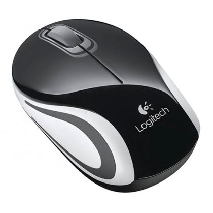 Mouse Logitech M187 Wireless Mini for NB, Black