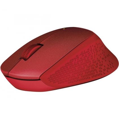 Mouse Logitech M330 Silent Plus Wireless, Red