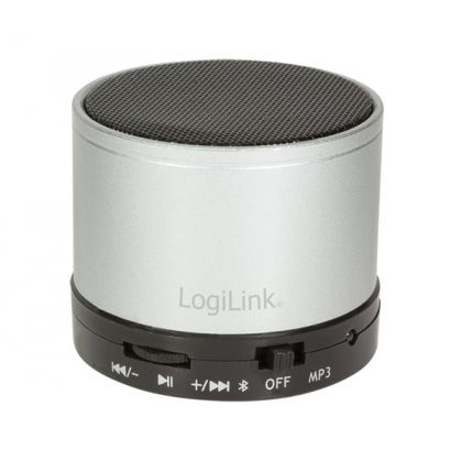 Speaker LogiLink SP0051S, Bluetooth, 3W, Silver