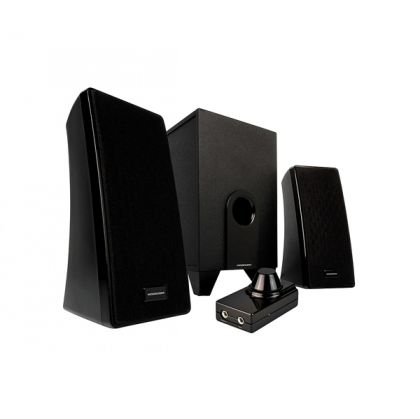 Speaker Modecom MC-S2 2.1, Black, 10W RMS