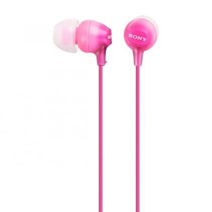Earphones Sony MDREX15LPPI.AE, Closed type, Pink
