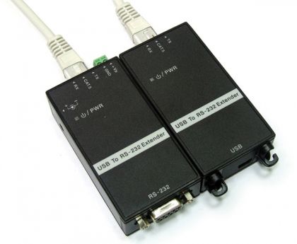 Extender USB to RS232 Over RJ-45,Roline 15.06.0026