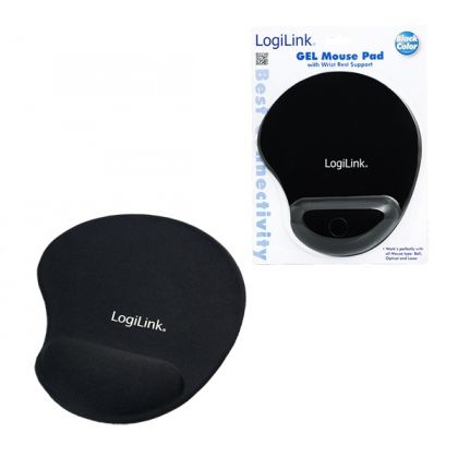 Mouse pad LogiLink with GEL Wrist Rest, ID0027