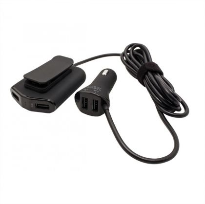 USB Car Charger 4x, 2.4A, Value 19.99.1063