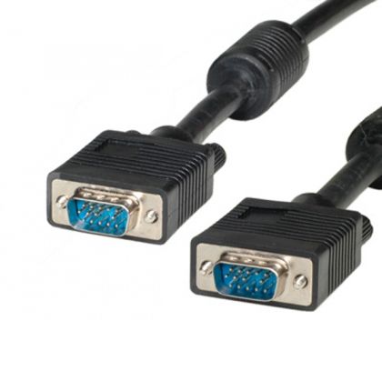 Cable VGA w/Ferrit, 15M/15M, 2m, 11.04.5252