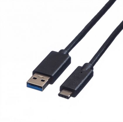 Cable USB3.1 A-C, M/M, 0.5m, Roline 11.02.9010