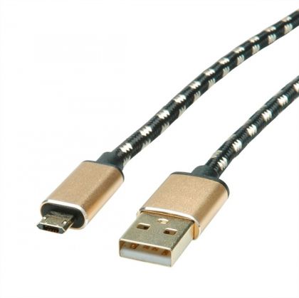 Cable USB2.0 A-Micro B, M/M, 1.8m, OTG, 11.02.8828
