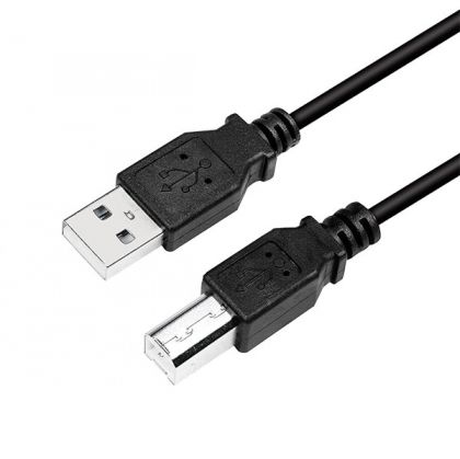 Cable USB2.0 A-B, 2m, Logilink CU0007B