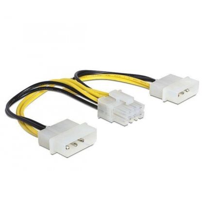 Cable adapter PSU VGA 2x4pin to 8pin, CE317