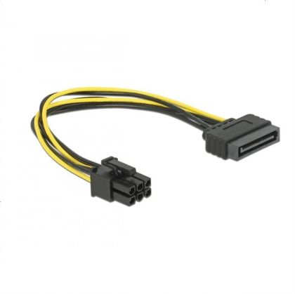 Cable adapter Power SATA to VGA 1x6pin 82924