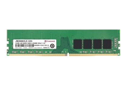 Памет Transcend 32GB JM DDR4 2666Mhz U-DIMM 2Rx8 2Gx8 CL19 1.2V