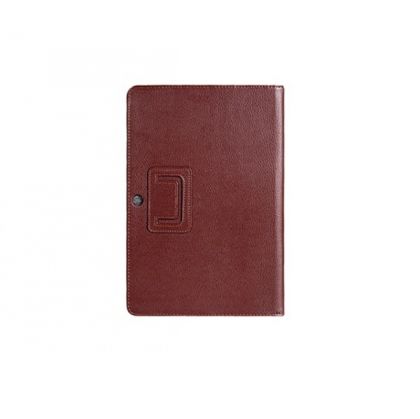 Tablet Bag 10.1" Leather Flip w Stand,Brown,G0194X
