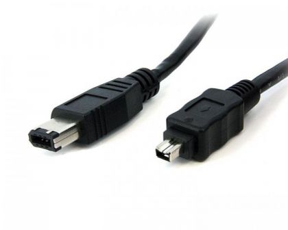 IEEE-1394 cable type 4/6, 1.0m Krone