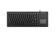 Жична индустриална клавиатура CHERRY G84-5500 XS с тъч пад, черна