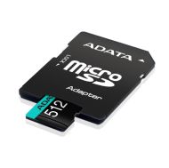 Памет ADATA 512GB MicroSDXC UHS-I U3 V30S (with adapter)