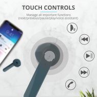 Слушалки TRUST Primo Touch Bluetooth Earphones Blue
