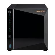 Мрежов сторидж Asustor AS3304T, 4 bay NAS, Realtek RTD1296, Quad-Core, 1.4GHz, 2GB DDR4 (not ex.), 2.5GbE x1, USB3.2 Gen1 x3, WOW (Wake on WAN), Ttoolless installation, with hot-swappable tray, hardware encryption, MyArchive, EZ connect, EZ Sync, WoL, Sys