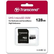 Памет Transcend 128GB micro SD w/ adapter U1, High Endurance