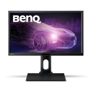 Монитор BenQ BL2420PT, 23.8" IPS LED, 5ms, 2560x1440 QHD, Designer Monitor, 100% sRGB, CAD/CAM mode, ECO sensor, Flicker-free, LBL, 1000:1, DCR 20M:1, 8 bit, 300cd/m2, VGA, HDMI, DVI-DL, DP, USB, Speakers, Height Adj., Swivel, Pivot, Tilt, Black