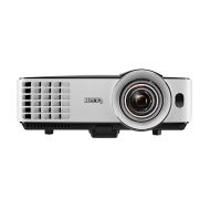 Мултимедиен проектор BenQ MX631ST, Short Throw, DLP, XGA (1024x768), 13000:1, 3200 ANSI lumens, Zoom 1.2x, 55" 1m, Auto Vertical Keystone, VGA, 2xHDMI, S-Video, RCA, USB Type A 1.5A, Audio in/out, Audio L/R in RCA, RS232, Speaker 10W, Up To 10000 hr., IEC