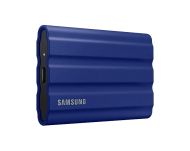 Твърд диск Samsung Portable NVME SSD T7 Shield 1TB , USB 3.2 Gen2, Rugged, IP65, Read 1050 MB/s Write 1000 MB/s, Blue