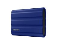 Твърд диск Samsung Portable NVME SSD T7 Shield 1TB , USB 3.2 Gen2, Rugged, IP65, Read 1050 MB/s Write 1000 MB/s, Blue
